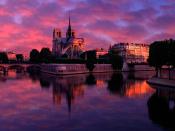 Notre Dame at Sunrise, Paris, France